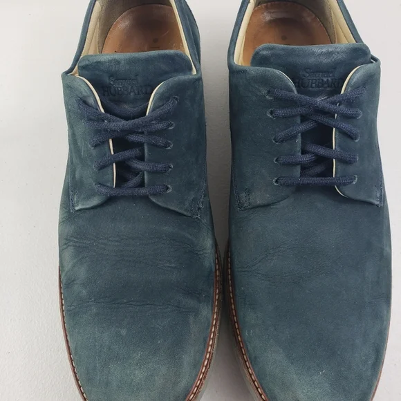 Vibram Samuel Hubbard Men's Shoes Size 10  Bucks Plain Toe Derby - Picture 5 of 8